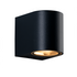 GU10 WALL LUMINAIRE 230V AC SAND BLACK IP65 MAX.35W - ledmania.gr