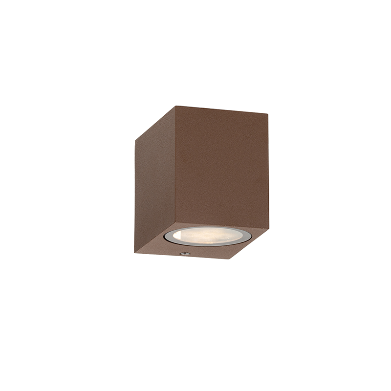 ^GU10 WALL LUMINAIRE 230V AC RUSTY IP65  MAX.35W - ledmania.gr