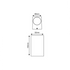 ^GU10 WALL LUMINAIRE 230V AC RUSTY IP65  MAX.2X35W