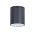 GU10  ROUND CEILING LUMINAIRE 230V AC DARK GREY IP65 GU10 MAX.35W - ledmania.gr