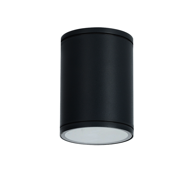 E27 PAR30  ROUND CEILING LUMINAIRE 230V AC SAND BLACK IP65 MAX.35W - ledmania.gr