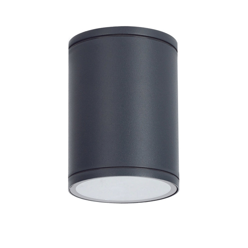 ^E27 PAR30  ROUND CEILING LUMINAIRE 230V AC DARK GREY IP65 MAX.35W - ledmania.gr