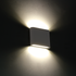 ^LED SMD WALL LUMINAIRE 7W 310LM 60° 230V AC 3.000K MATT WHITE CRI80 IP54 30.000HRS - ledmania.gr