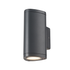 ^LED HP WALL LUMINAIRE 6W 300LM 50° 230V AC 3.000K DARK GREY CRI80 IP54 30.000HRS - ledmania.gr