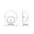 ^LED SMD WALL LUMINAIRE 4W 30LM 18° 230V AC 3.000K DARK GREY CRI80 IP65 30.000HRS - ledmania.gr