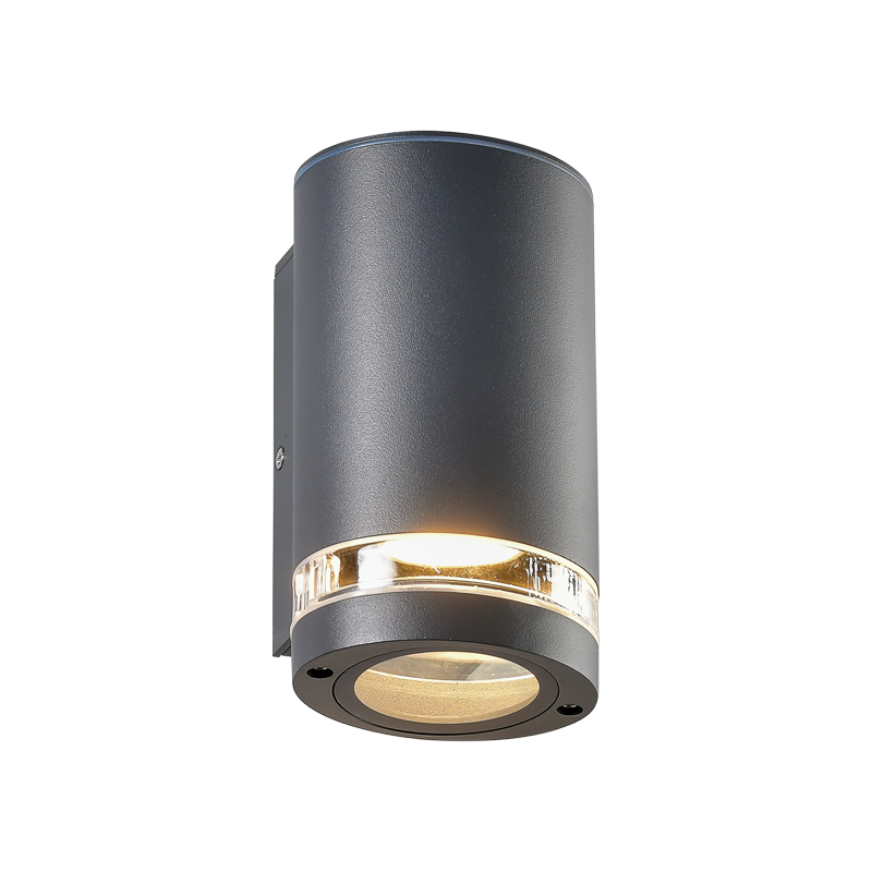 ^GU10 WALL LUMINAIRE 230V AC DARK GREY IP54 MAX.35W - ledmania.gr