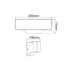 ^LED SMD WALL LUMINAIRE 13W 710LM 110° 230V AC 3.000K DARK GREY CRI80 IP65 30.000HRS - ledmania.gr