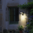 ^LED SMD WALL SENSOR LUMINAIRE 7W 440LM 145° 230V AC 3.000K DARK GREY CRI80 IP54 30.000HRS - ledmania.gr
