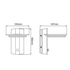 ^LED SMD WALL SENSOR LUMINAIRE 7W 440LM 145° 230V AC 3.000K DARK GREY CRI80 IP54 30.000HRS - ledmania.gr