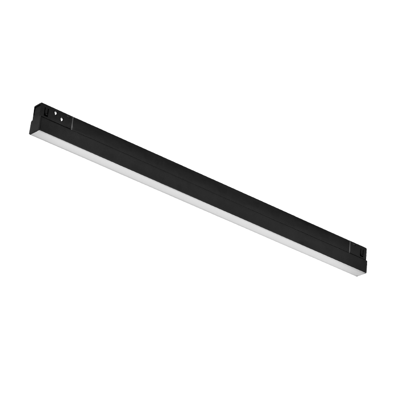 ΜΑΥΡΟ ΜΑΤ ΜΑΓΝΗΤΙΚΟ ΓΡΑΜΜΙΚΟ ΦΩΤΙΣΤΙΚΟ 48V DC 20W 3000K 1600LM 110° OSRAM RA90 L600MM - ledmania.gr