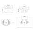 Φ/Σ ΑΣΦΑΛΕΙΑΣ LED ΜΗ ΣΥΝΕΧΟΥΣ IP20 1.2W 3HRS 150LM 6000K 230V AC, ΜΕ ΚΟΥΜΠΙ ΔΟΚΙΜΗΣ - ledmania.gr