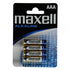 MAXELL LR03 AAA ALKALINE 4BL