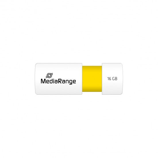 MediaRange USB 2.0 Flash Drive Color Edition 16GB (Yellow) (MR972)