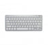 MediaRange Compact-sized Bluetooth 5.0 keyboard with 78 ultraflat keys Silver (MROS132-GR)