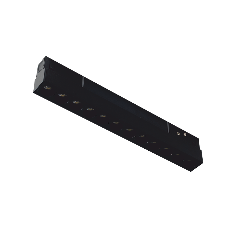 ΜΑΥΡΟ ΜΑΤ ΜΑΓΝΗΤΙΚΟ ΓΡΑΜΜΙΚΟ ΦΩΤΙΣΤΙΚΟ 48V DC 12W 4000K 1080LM 36° OSRAM RA90 L220MM - ledmania.gr