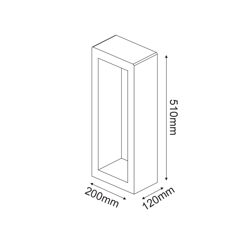 ^ΦΩΤΙΣΤΙΚΟ ΚΗΠΟΥ LED 5W 150LM 230V AC 3000K RA80 IP65 30.000HRS ΛΕΥΚΟ ΤΣΙΜΕΝΤΟ