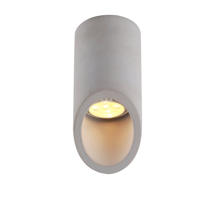 ^ΟΡΟΦΗΣ Φ/Σ 1ΧGU10 ΦΥΣΙΚΟ ΤΣΙΜΕΝΤΟ D7XH16CM FALTSO - ledmania.gr