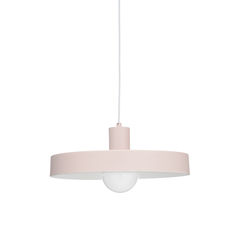 ΚΡΕΜΑΣΤΟ Φ/Σ 1ΧΕ27 ΜΕΤΑΛΛΙΚΟ ΠΑΛ ΡΟΖ Φ36ΧΗ120CM DOMENICA - ledmania.gr