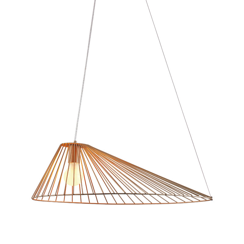 ΚΡΕΜΑΣΤΟ Φ/Σ 1xE27 CAPPELLO ΧΡΥΣΟ ΜΕΤ/ΚΟ 60Χ40120CM - ledmania.gr