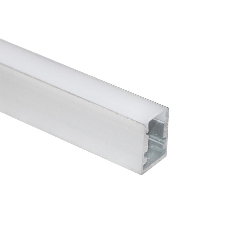 TIN ΟΡΟΦΗΣ/ΕΠΙΤΟΙΧΟ ΠΡΟΦΙΛ ΑΛΟΥΜΙΝΙΟΥ ΜΕ ΟΠΑΛ ΚΑΛΛΥΜΑ 2m/pc-(Τιμή Μέτρου)