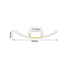 2WING ALUMINUM PROFILE WITH OPAL PC DIFFUSER 2m/pc-(Τιμή Μέτρου) - ledmania.gr
