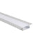 TEXA ALUMINUM PROFILE WITH OPAL PC DIFFUSER 2m/pc-(Τιμή Μέτρου) - ledmania.gr