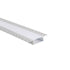 TEXA ALUMINUM PROFILE WITH OPAL PC DIFFUSER 2m/pc-(Τιμή Μέτρου)