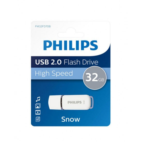 Philips USB 2.0 32GB Snow Edition Grey