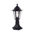 6S PLASTIC FLOOR GARDEN BLACK LUMINAIRE 41CM E27 IP44 - ledmania.gr