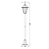 6S PLASTIC FLOOR GARDEN RUST LUMINAIRE 100CM E27 IP44 - ledmania.gr