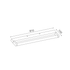 ΕΠΙΤΟΙΧΟ Φ/Σ LED 15W 975LM 3000K ΧΡΩΜΙΟ ΑΛΟΥΜΙΝΙΟ 810Χ100Χ25ΜΜ BATI - ledmania.gr