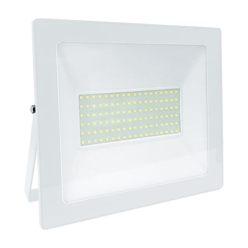 WHITE LED SMD FLOOD LUMINAIRE IP66 100W 4000K 8600Lm 230V RA80 - ledmania.gr