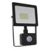 BLACK SENSOR LED SMD FLOOD LUMINAIRE IP66 20W 6000K 1760Lm 230V RA80 - ledmania.gr
