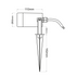 BLACK SPOT LUMINAIRE GU10 MAX. 3W LED IP65 & GARDEN SPIKE - ledmania.gr