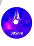 3W UV LED Ultra Violet Χρώμα Μωβ Φάσμα 395nm 400nm υψηλής ισχύος-τεμ 1
