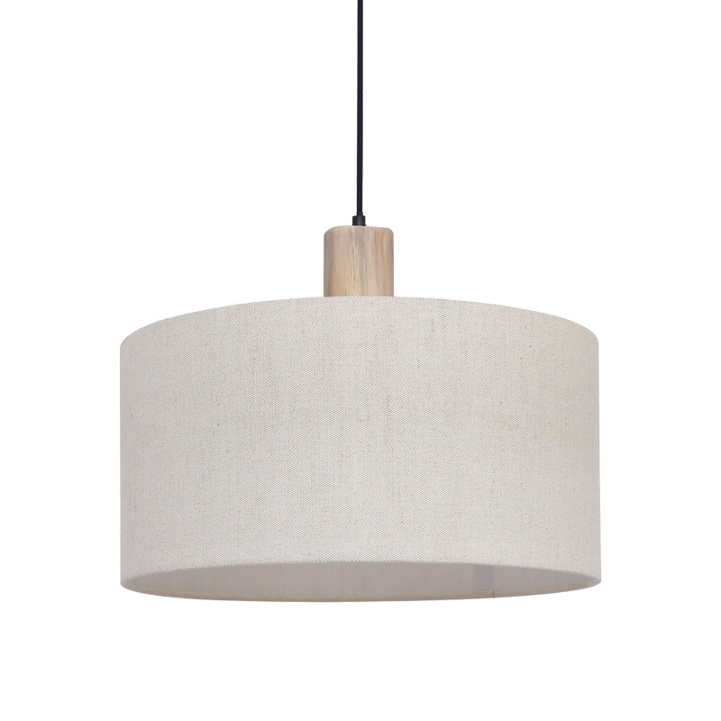 ^ΚΡΕΜΑΣΤΟ Φ/Σ 1ΧΕ27 CHIOS ΚΡΕΜ ΥΦΑΣΜΑ+ΞΥΛΟ D45XH140CM - ledmania.gr