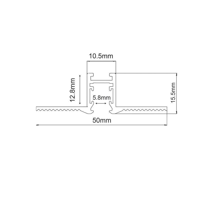 ΜΙΝΙ ΜΑΓΝΗΤΙΚΗ ΡΑΓΑ TRIMLESS 24V DC 3Μ ΜΑΥΡΗ - ledmania.gr