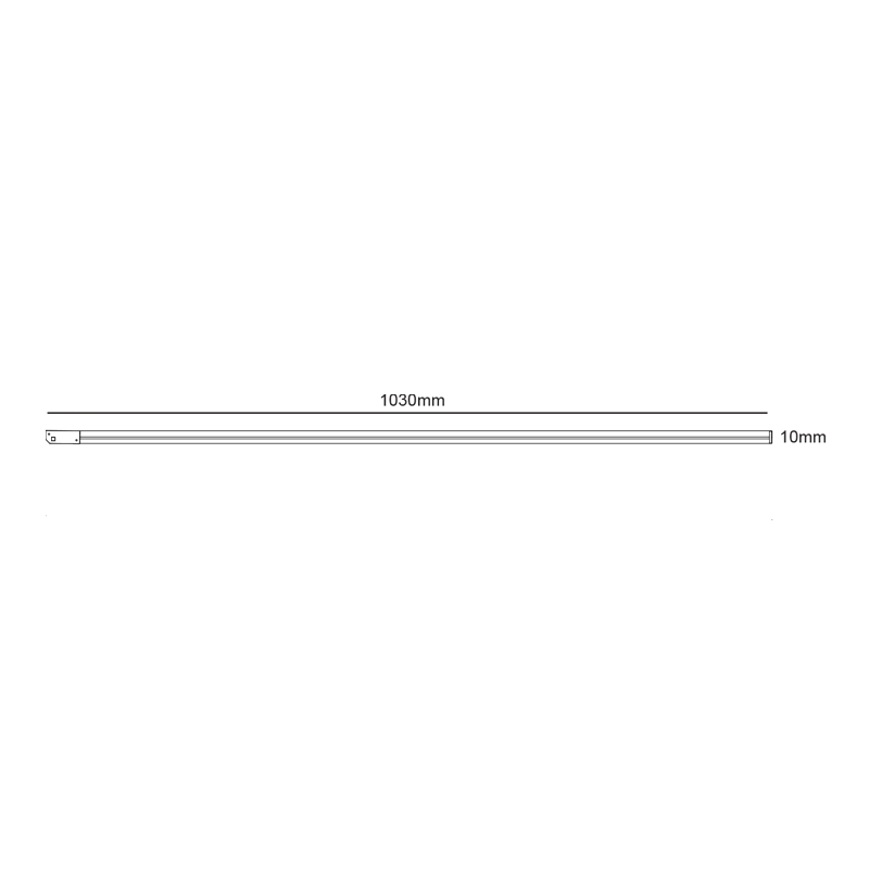 ΜΙΝΙ ΝΕΟΝ ΜΑΓΝΗΤΙΚΟ ΦΩΤΙΣΤΙΚΟ 24V DC 12W 3000K 340LM 110° RA90 5YRS L1030ΜΜ - ledmania.gr