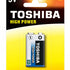 TOSHIBA ΜΠΑΤΑΡΙΑ 9V 6LR61GCP 1T. - ledmania.gr