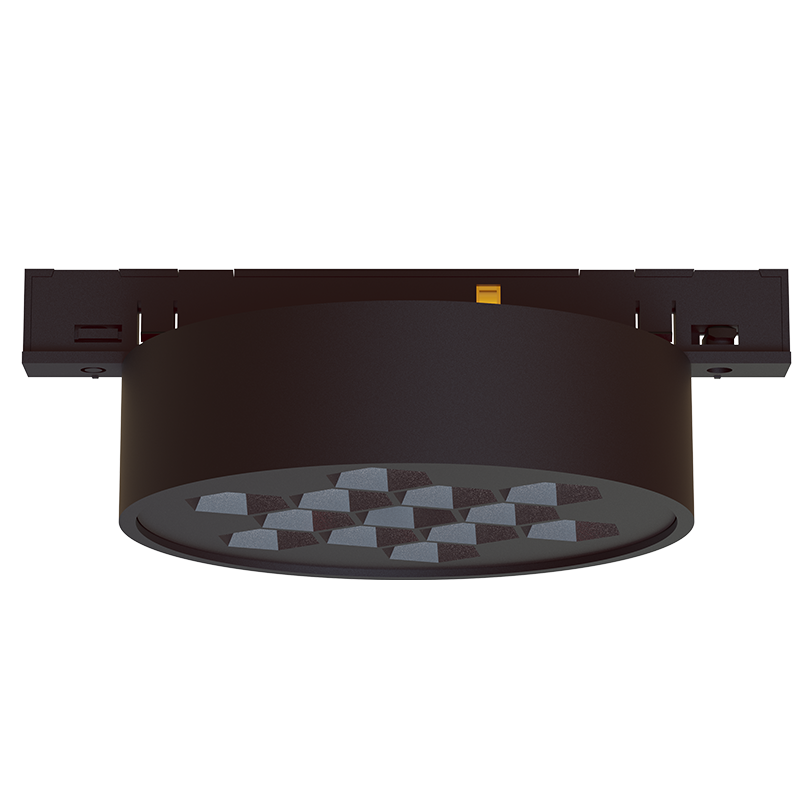 ΜΙΝΙ ΜΑΥΡΟ ΜΑΓΝΗΤΙΚΟ ΣΠΟΤ 24V DC 5W 3000K 270LM 50° RA90 5YRS Φ71*32ΜΜ - ledmania.gr