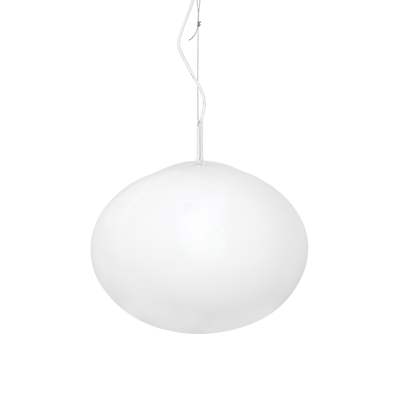 ΜΠΑΛΑ ΕΛΛΕΙΨΟΕΙΔΗΣ ΛΕΥΚΗ Φ38 ΟΠΑΛ LUNA - ledmania.gr