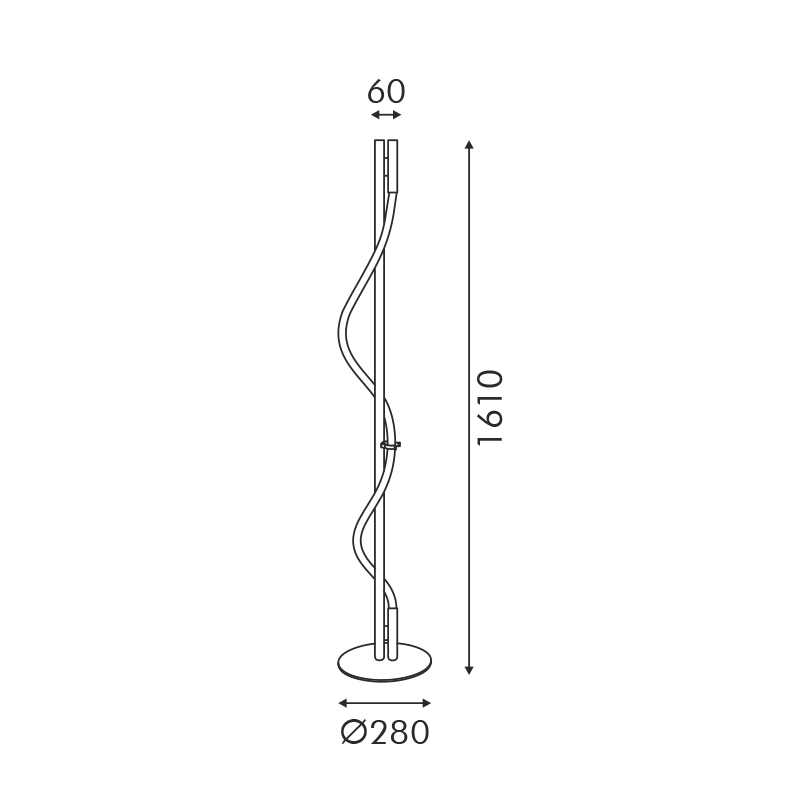 Φ/Σ LED ΔΑΠΕΔΟΥ 20W 3000K 690LM MALPO ΜΕΤΑΛΛΙΚΟ + ΣΙΛΙΚΟΝΗ IP20 D30*H160 - ledmania.gr