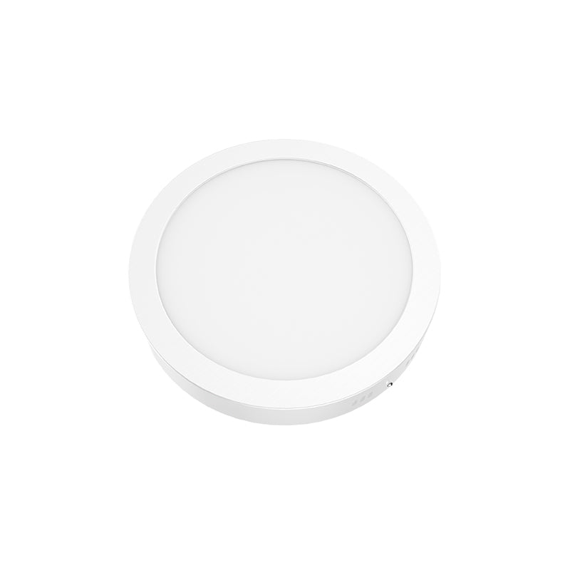 ΛΕΥΚΟ ΣΤΡΟΓΓΥΛΟ LED ΠΑΝΕΛ ΟΡΟΦΗΣ 6W 4000K 470Lm Φ117mm 230V AC Ra80 - ledmania.gr