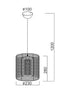 ΚΡΕΜΑΣΤΟ Φ23 60W E27 - ledmania.gr