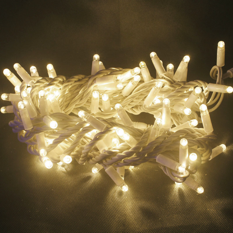 100 LED ΛΑΜΠ. ΣΕΙΡΑ ΛΕΥΚΟ ΚΑΟΥΤΣΟΥΚ ΘΕΡΜΟ ΛΕΥΚΟ ΕΠΕΚΤ. (ΜΑΧ 20) 10ΕΚ ΑΠΟΣΤ. 10Μ IP65  1.5 ΚΑΛ ΤΡΟΦ - ledmania.gr