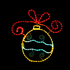 CHRISTMAS FLOWER 180 LED ΣΧΕΔΙΟ 5m ΜΟΝΟΚΑΝΑΛ ΦΩΤΟΣΩΛ RED-YELLOW-GREEN IP65 60x60cm 1.5m ΚΑΛΩΔ - ledmania.gr