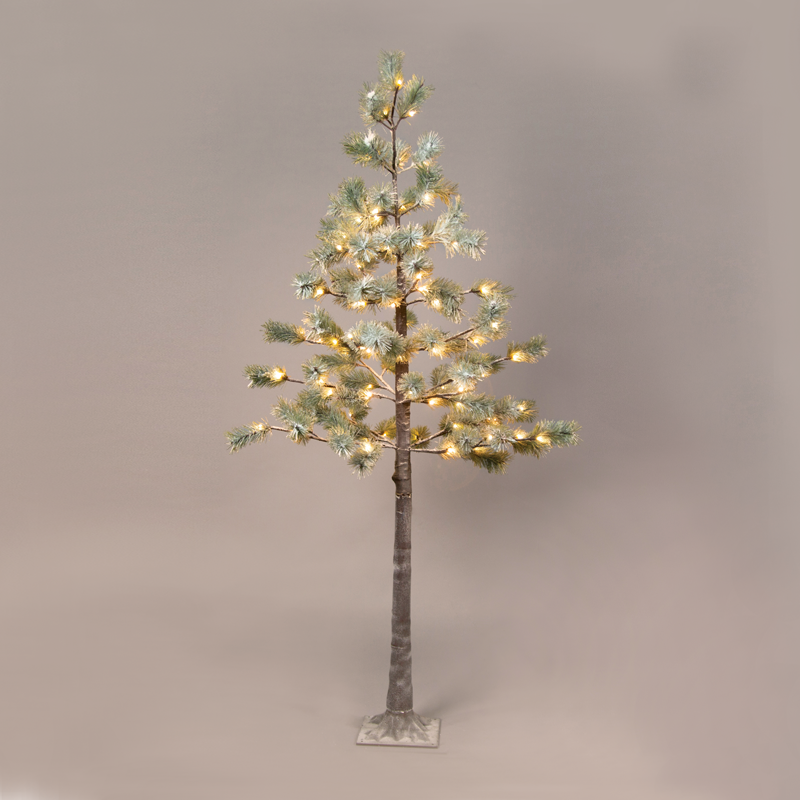 ^ SNOW PINE TREE 96 WW LED ΛΑΜΠΑΚ.ΑΝΤΑΠΤ.(24VDC) IP44 21X21X180CM 3M KΑΦΕ ΚΑΛ. ΤΡΟΦ.