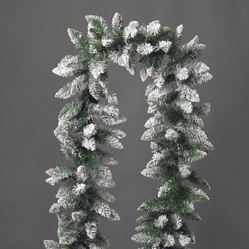 ΧΡΙΣΤΟΥΓΕΝΝΙΑΤΙΚΗ ΓΙΡΛΑΝΤΑ ΧΙΟΝΙΣΜΕΝΗ PVC 270ΕΚ ΜΗΚΟΣ - ledmania.gr