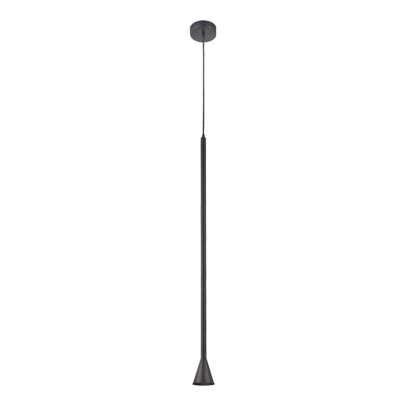 ^ΚΡΕΜΑΣΤΟ Φ/Σ 1ΧGU10 CLOUZOT ΜΑΥΡΟ ΜΕΤ/ΚΟ IP20 D7,5XD10XH190CM - ledmania.gr