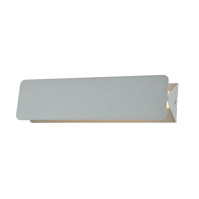 ΕΠΙΤΟΙΧΟ Φ/Σ LED 10W 3000K ΑΛΟΥΜΙΝΙΟ ΓΚΡΙ 31X8X5,5CM - ledmania.gr